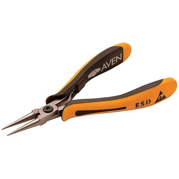 Aven Aven 10846 Round Nose Pliers; Smooth Jaws - 5 Inch 10846